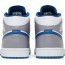 Blue Jordan 1 Mid Shoes Mens TV7685-268