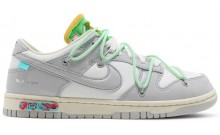 White Dunk Off-White x Dunk Low Shoes Mens UA6126-623