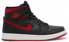 Black Red Jordan Wmns Air Jordan 1 High Zoom Comfort Shoes Womens UD1220-357