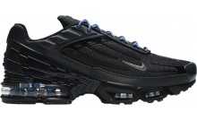 Black Light Blue Nike Air Max Plus 3 Shoes Mens UO4133-105