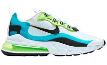 Light Turquoise Nike Air Max 270 React SE Shoes Mens UP9968-079