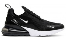 Black White Nike Air Max 270 Shoes Womens UR9988-065