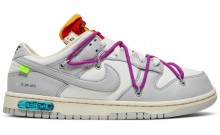 White Dunk Off-White x Dunk Low Shoes Womens VZ1734-810