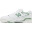 White Mint Green New Balance 550 Shoes Mens WW1298-476