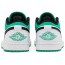 White Green Jordan 1 Low Shoes Mens XN2369-983