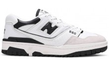 White Black New Balance 550 Shoes Mens XV1336-792