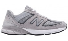 Grey White New Balance 990 Shoes Womens XW1879-490