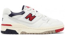 Red Navy New Balance Aime Leon Dore x 550 Shoes Mens XW8432-504