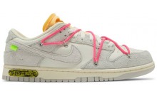 White Dunk Off-White x Dunk Low Shoes Mens XX8574-357