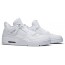 White Jordan 4 Retro Shoes Mens YE0544-244