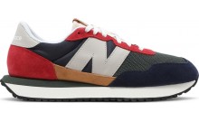 Red New Balance 237 Shoes Mens YE3100-897