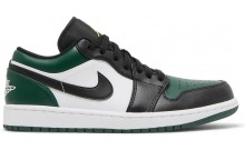 Green Jordan 1 Low Shoes Mens YG8449-209