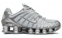 Platinum Nike Shox TL Shoes Mens YJ9349-646