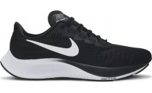 Black White Nike Air Zoom Pegasus 37 Shoes Womens ZE8006-501