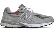 Grey New Balance 990v3 Made In USA Shoes Womens ZF1025-057