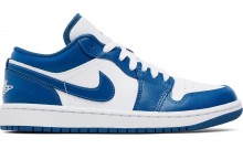 Blue Jordan Wmns Air Jordan 1 Low Shoes Womens ZH8418-750