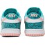 Wash Turquoise Snake Dunk Low Shoes Mens ZN9132-963