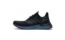 Black Adidas Ultra Boost 20 Shoes Mens IP2402-756