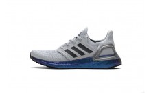 Grey Adidas Ultra Boost 2020 Shoes Mens LM0861-676