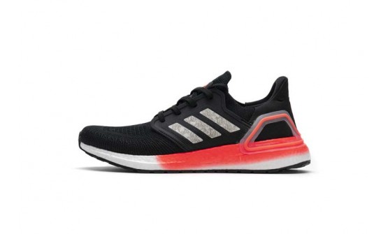 Black Coral Adidas Ultra Boost 20 Shoes Womens MW9817-826