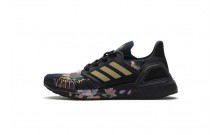 Black Adidas Ultra Boost 20 Shoes Womens OS2854-747