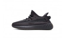 Black Adidas Yeezy 350 V2 Shoes Womens QG6103-586