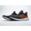 Black Orange Adidas Ultra Boost Shoes Mens SU7754-834