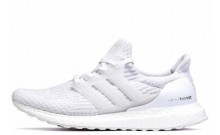 White Adidas Ultra Boost 3.0 Shoes Mens TN3664-937