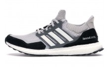Grey White Grey Adidas Ultra Boost Shoes Mens TO0032-818