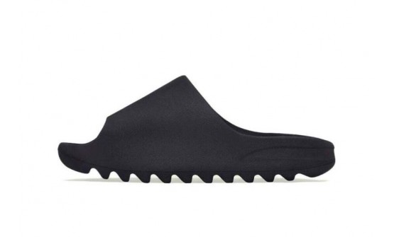 Black Adidas Yeezy Slide Shoes Womens YX2103-386